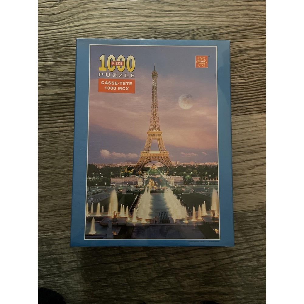 Timmy Puzzle Paris, France . 1000 Pieces‎ Brand New and Sealed